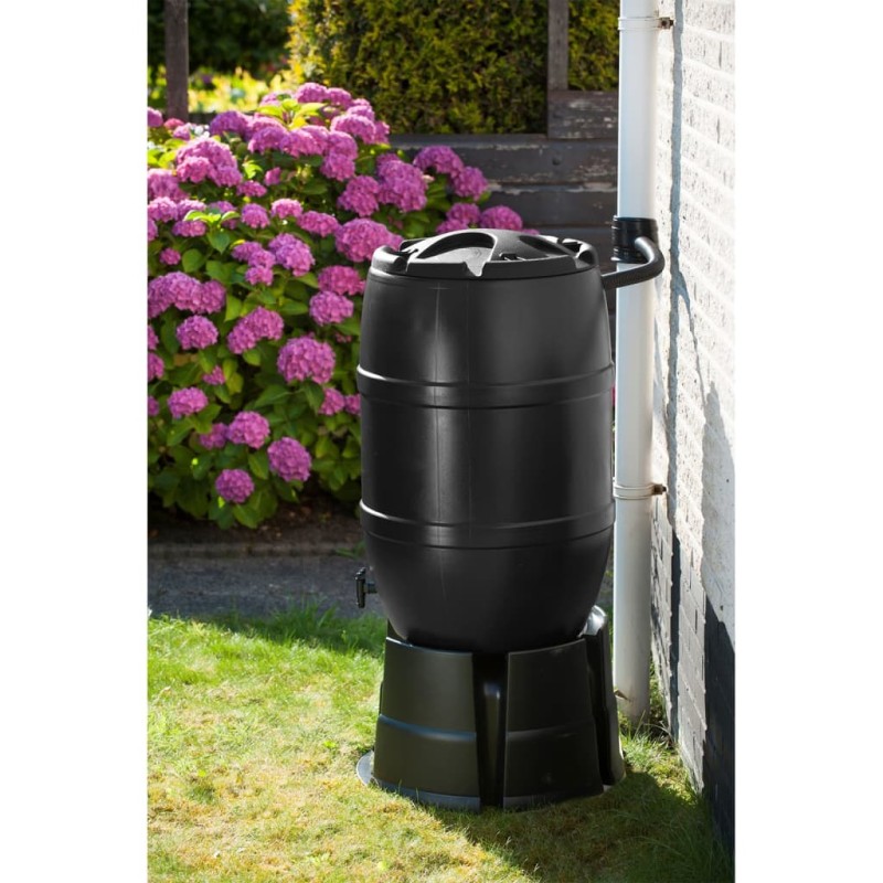 Nature Barril para água da chuva 120L 51x81 cm preto-Tanques de chuva-Home Retail