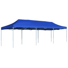 Tenda para festas pop-up dobrável 3x9 m azul