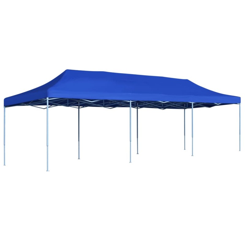 Tenda para festas pop-up dobrável 3x9 m azul-Toldos e gazebos-Home Retail