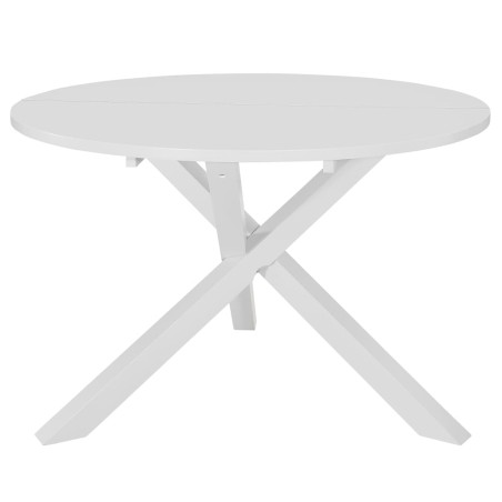 Mesa de jantar 120x75 cm MDF branco