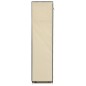 Roupeiro c/ compartimentos e varões 150x45x175 cm tecido creme