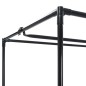 Roupeiros 2 pcs 75x50x160 cm preto