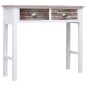 Mesa consola 90x30x77 cm madeira castanho