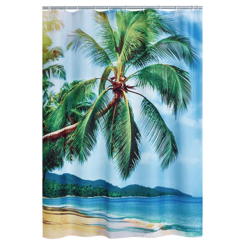 RIDDER Cortina de duche Palm Beach 180x200 cm-Cortinas para casa de banho-Home Retail