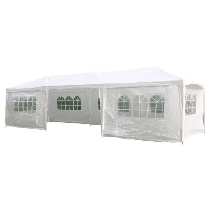 HI Tenda para festas com paredes laterais 3x9m branco-Toldos e gazebos-Home Retail