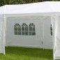 HI Tenda para festas com paredes laterais 3x9m branco