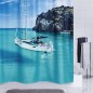 RIDDER Cortina de duche Sailboat 180x200 cm