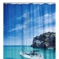 RIDDER Cortina de duche Sailboat 180x200 cm