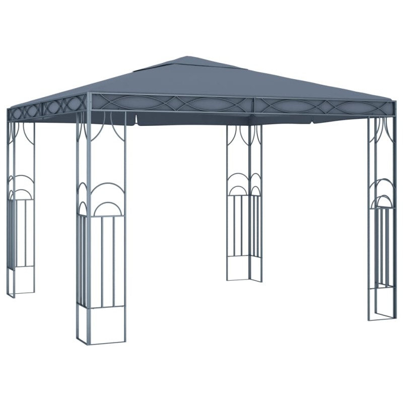 Gazebo 300x300 cm antracite-Toldos e gazebos-Home Retail