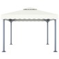 Gazebo 300x300 cm alumínio creme