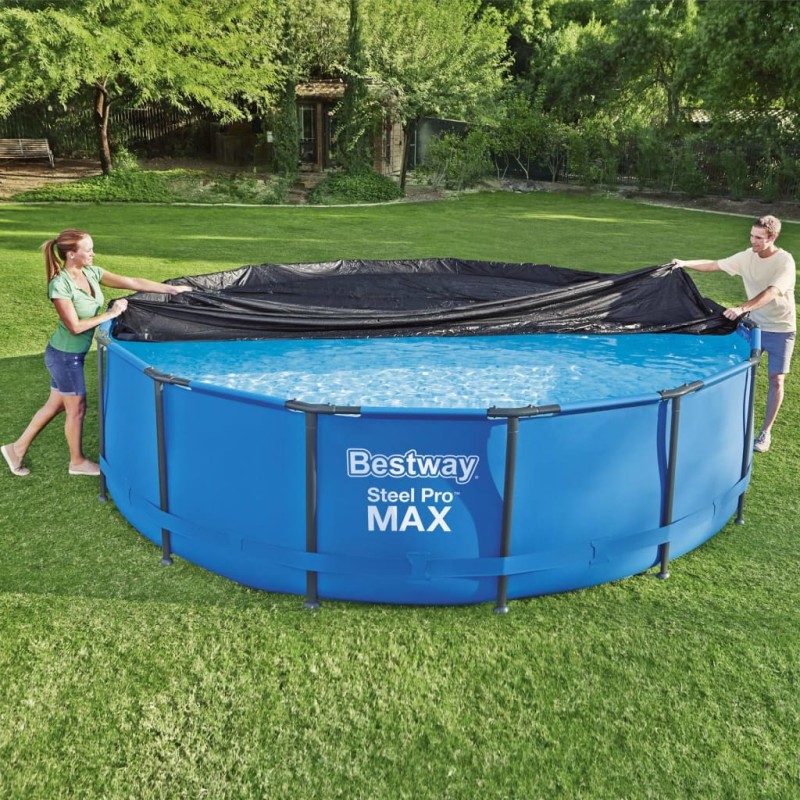 Bestway Cobertura de piscina Flowclear 457 cm-Capas para piscinas e plástico para forrar pisos-Home Retail