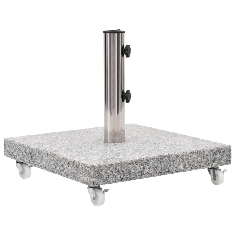 Base de guarda-sol quadrada granito 30 kg cinzento-Suportes para guarda-sóis-Home Retail