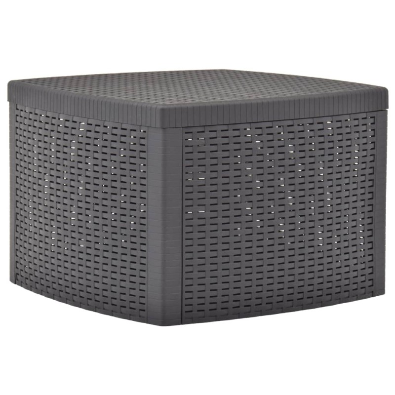 Mesa de apoio 54x54x36,5 cm plástico moca-Mesas de jardim-Home Retail