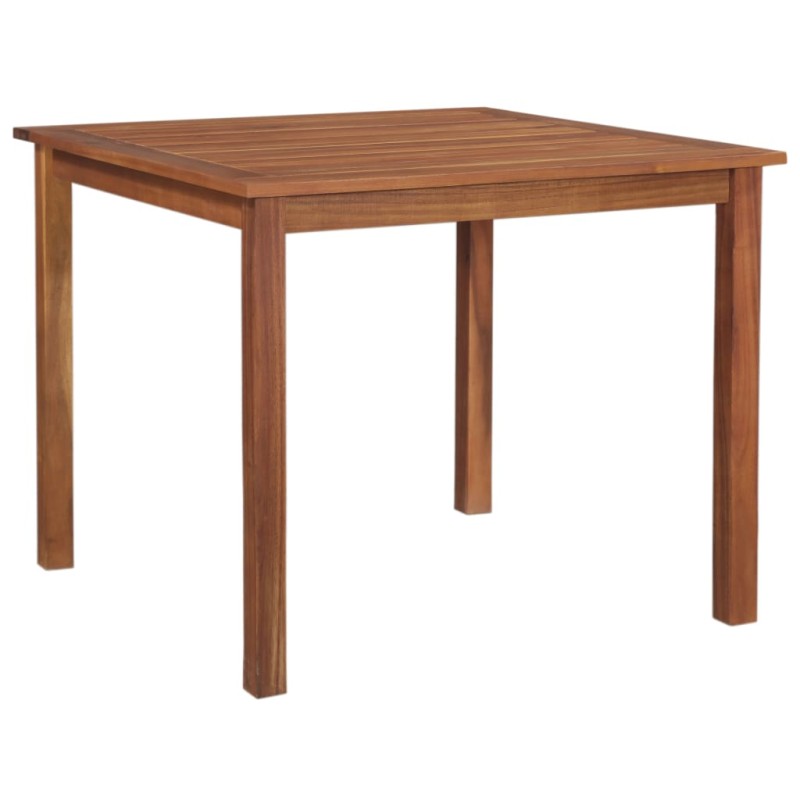 Mesa de jardim 85x85x74 cm madeira de acácia maciça-Mesas de jardim-Home Retail