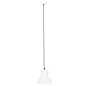 Candeeiro suspenso redondo 25 W 17 cm E27 branco