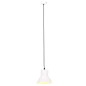 Candeeiro suspenso redondo 25 W 17 cm E27 branco