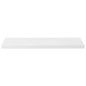 Prateleiras de parede suspensas 2 pcs 90x23,5x3,8cm MDF branco