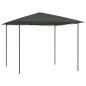 Gazebo 3x3x2,6 m 160 g/m² antracite