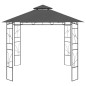 Gazebo 3x3x2,7 m 160 g/m² antracite