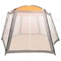 Tenda para piscina 500x433x250 cm tecido cinzento