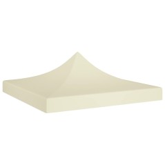 Teto para tenda de festas 2x2 m 270 g/m² cor creme