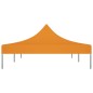 Teto para tenda de festas 6x3 m 270 g/m² laranja