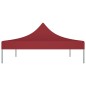 Teto para tenda de festas 4x3 m 270 g/m² bordô