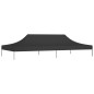 Teto para tenda de festas 6x3 m 270 g/m² preto