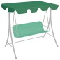 Toldo suplente baloiço jardim 188/168x145/110cm verde