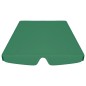 Toldo suplente baloiço jardim 188/168x145/110cm verde