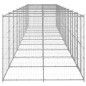 Canil de exterior 24,2 m² aço galvanizado