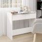 Mesa consola 89x41x76,5 cm derivados de madeira branco