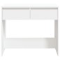 Mesa consola 89x41x76,5 cm derivados de madeira branco