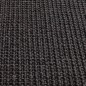 Tapete sisal natural 66x200 cm preto