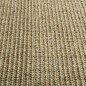 Tapete sisal natural 66x200 cm verde