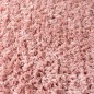 Tapete shaggy de pelo alto com 50 mm 160x230 cm rosa