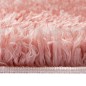 Tapete shaggy de pelo alto com 50 mm 160x230 cm rosa