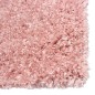 Tapete shaggy de pelo alto com 50 mm 160x230 cm rosa