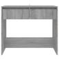 Mesa consola 89x41x76,5 aglomerado cor sonoma cinzento