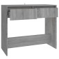 Mesa consola 89x41x76,5 aglomerado cor sonoma cinzento