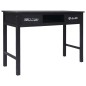 Mesa consola 110x45x76 cm madeira preto