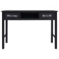 Mesa consola 110x45x76 cm madeira preto