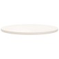 Tampo de mesa pinho maciço Ø70x2,5 cm branco