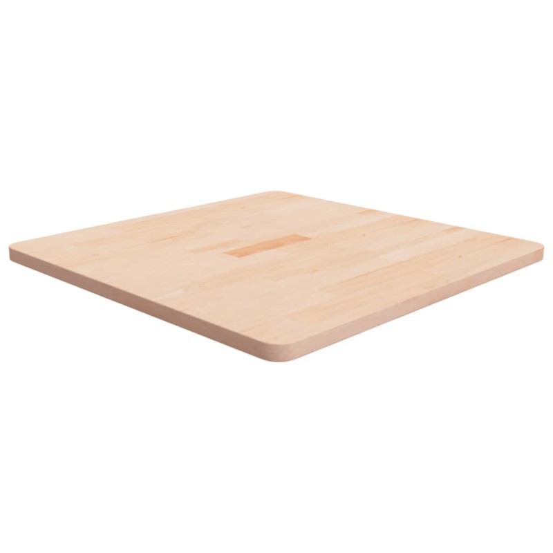 Tampo de mesa quadrado 70x70x2,5 cm carvalho maciço não tratado-Tampos de mesa-Home Retail