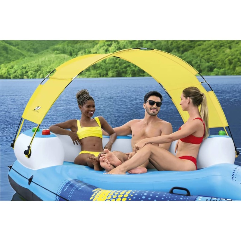 Bestway Ilha flutuante Hydro-Force 305x186x58 cm-Cadeiras e sofás para piscinas-Home Retail