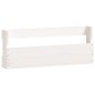 Sapateiras de parede 2 pcs 59x9x23 cm pinho maciço branco