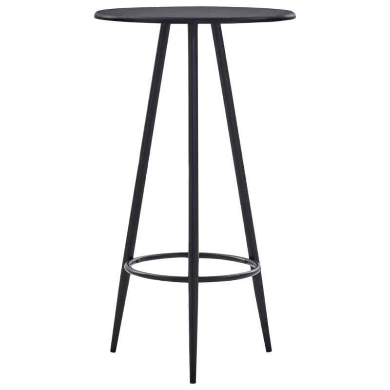 Mesa de bar 60x107,5 cm MDF preto-Mesas de cozinha e de sala de jantar-Home Retail