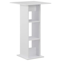 Mesa de bar 60x60x110 cm branco