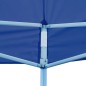 Tenda pop-up dobrável 3 x 6 m azul