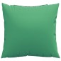 Almofadas decorativas 4 pcs 60x60 cm tecido verde